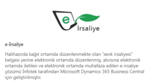 Microsoft-Dynamics-365-Business-Central-e-irsaliye