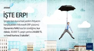 Dynamics 365 Business Central (NAV) ERP Kampanyası